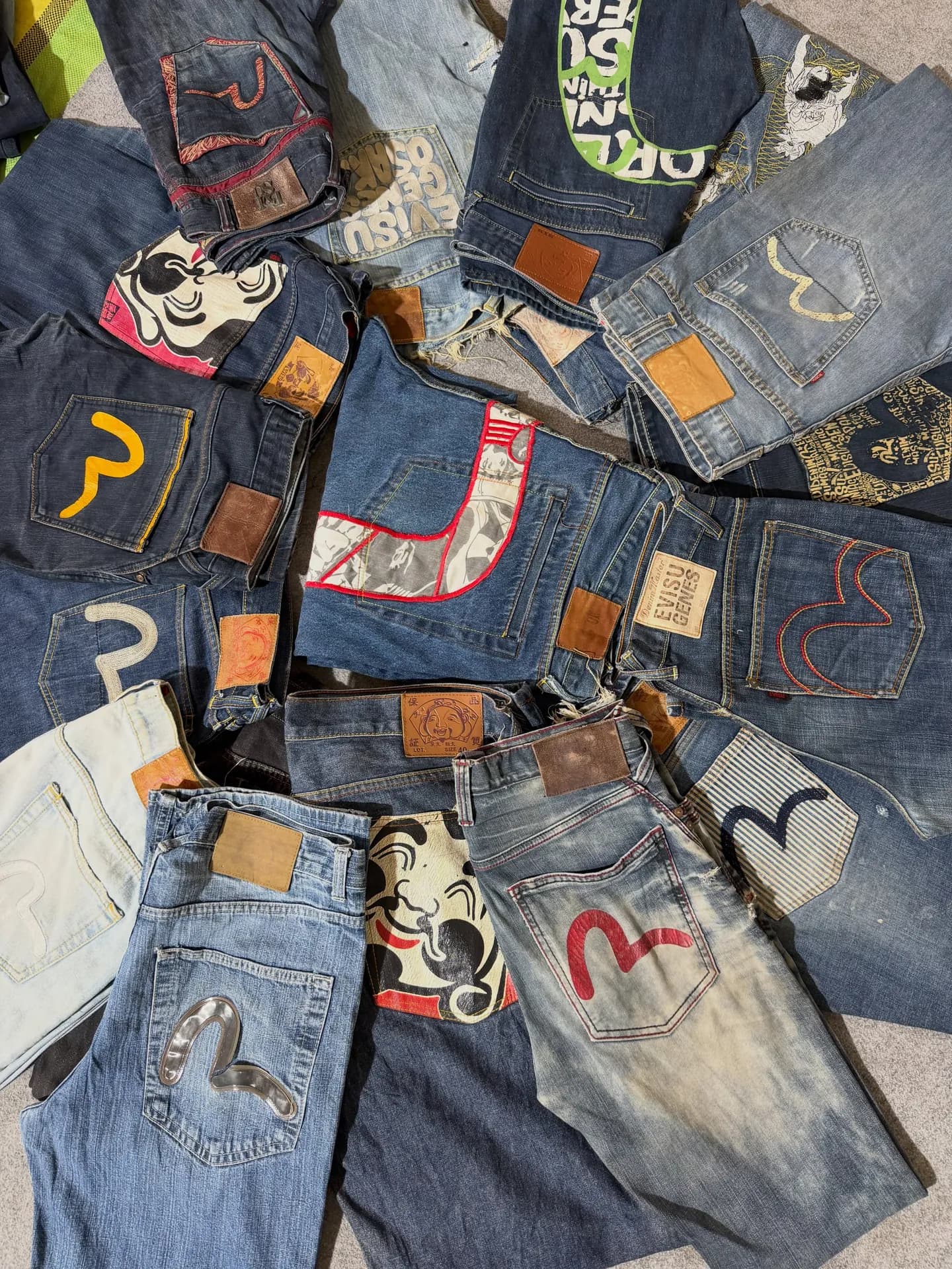 Evisu Authentic Made in Korea and Japan Jeans