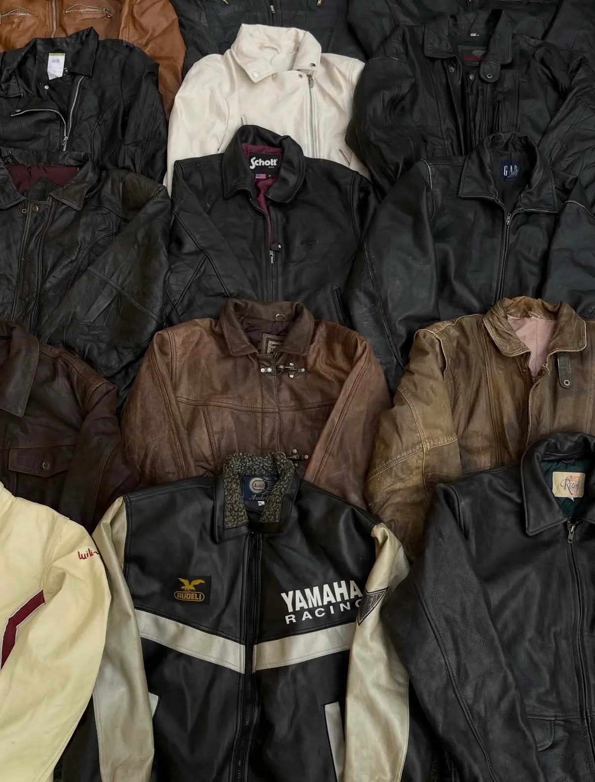 Vintage Leather Jackets. Branded