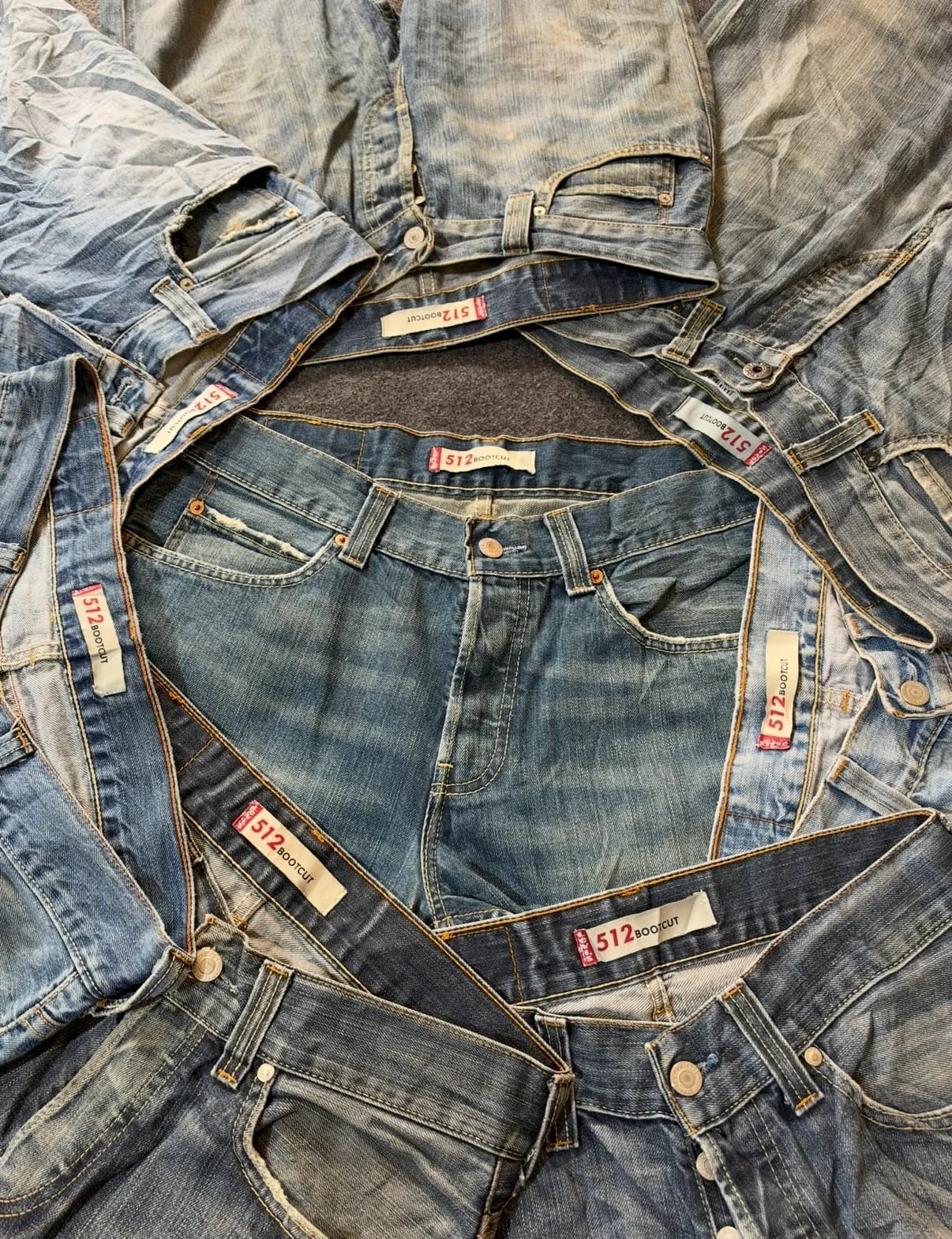 Levi’s Men’s Faded Bootcut Jeans Available