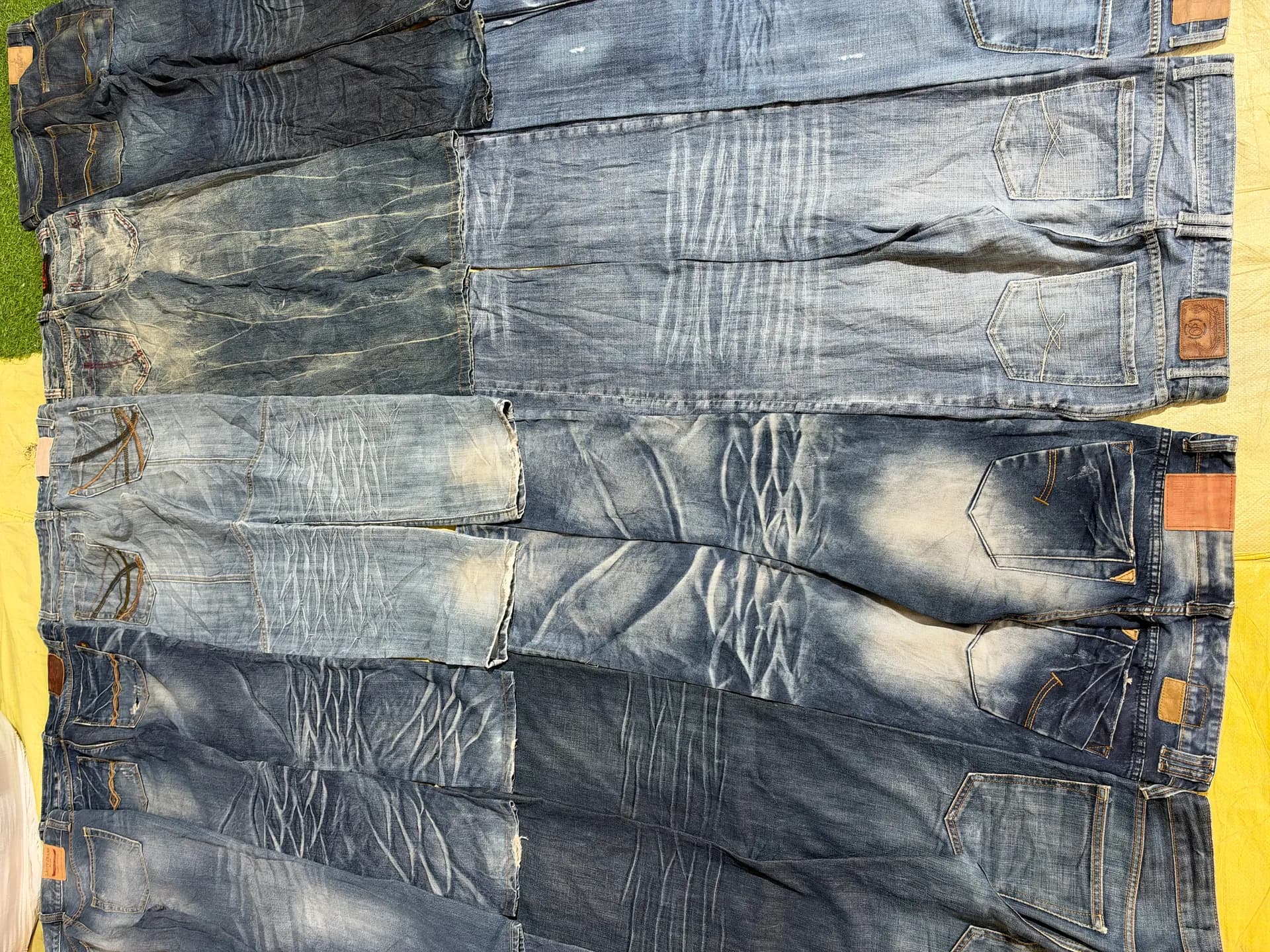 Japan Washing Faded Jeans Unbranded