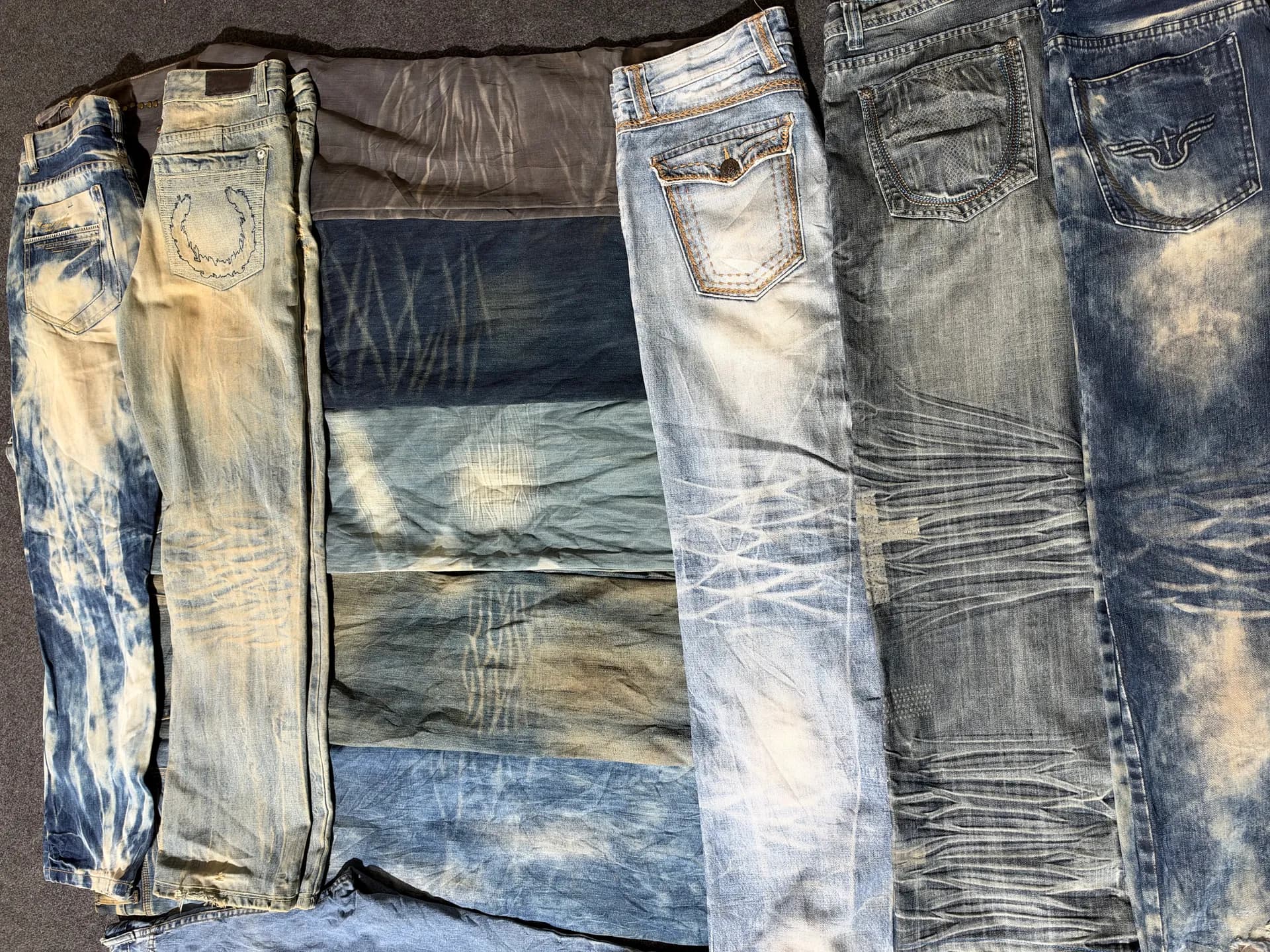 Japan Faded Washing Bootcut JEANS