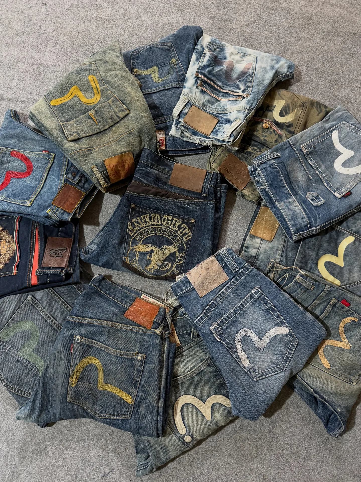 Evisu Authentic Made in Japan Jeans available