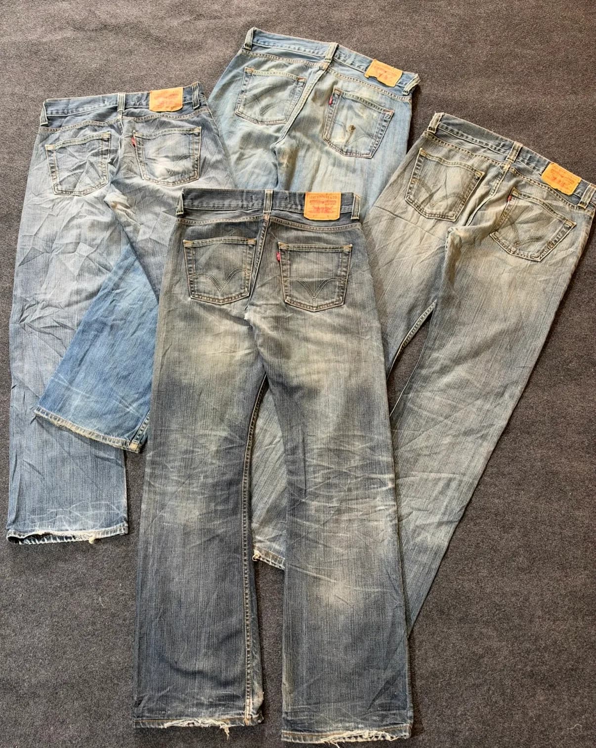 Levi’s Men’s Bootcut Jeans Faded
