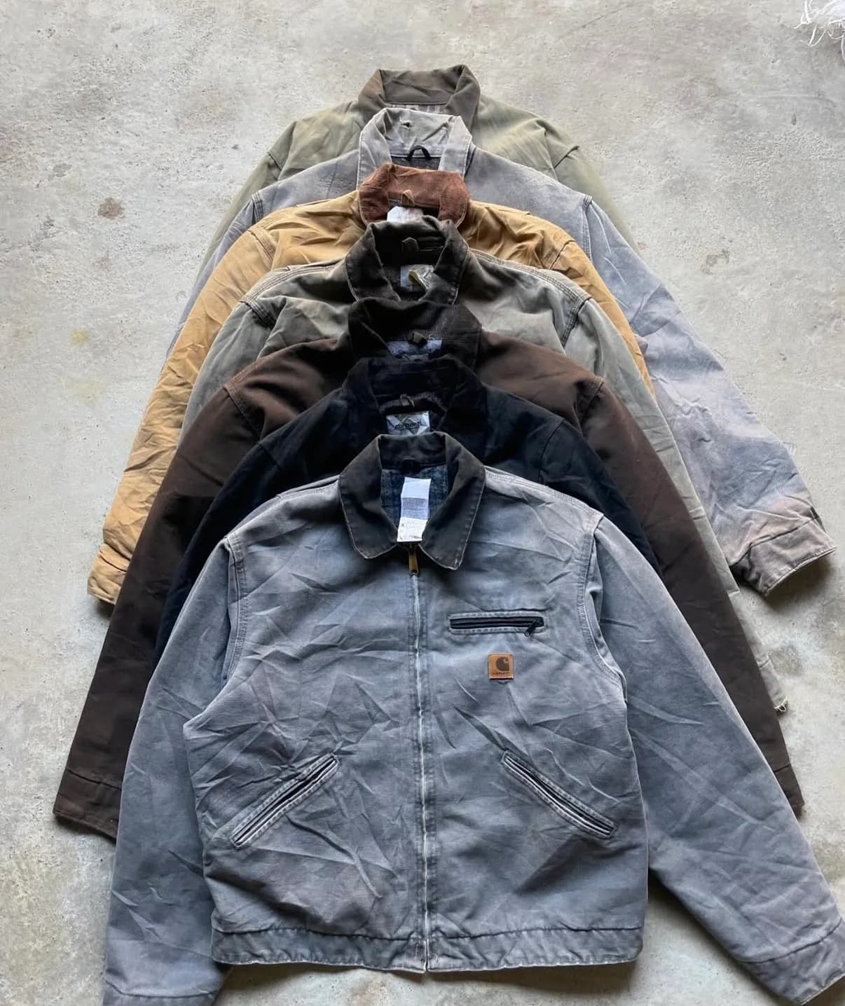 Carhartt Vintage Jakcets Available