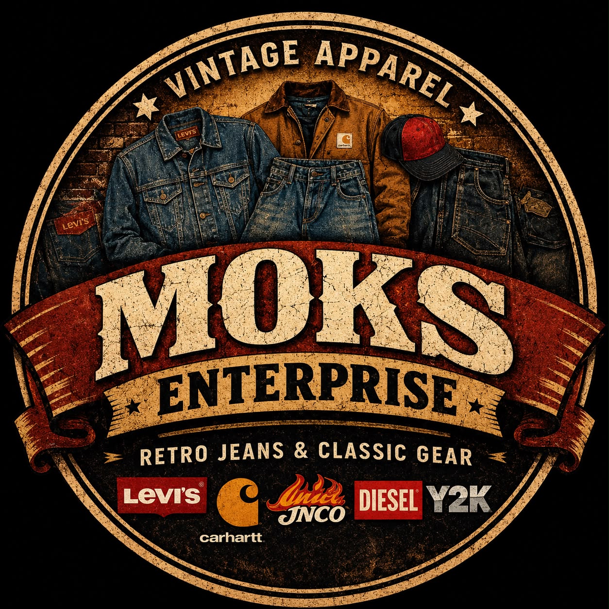 Moksh Vintage logo